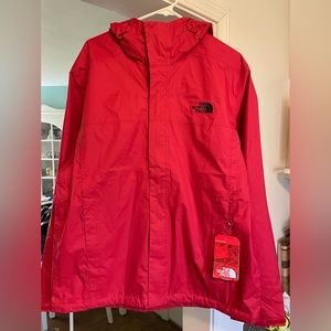 The North Face DryVent Rage Red Rain Jacket Size Large NWT